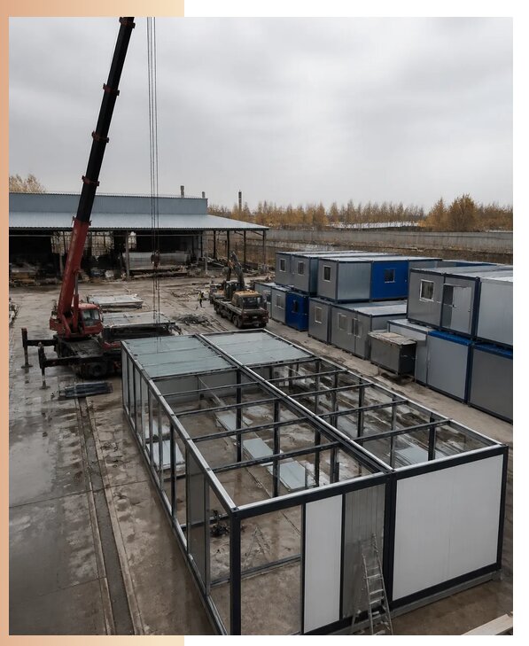 Изготовление модульных зданий любой площади под ключ в Нижнем Новгороде