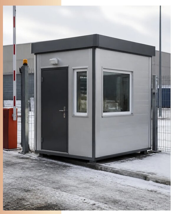 Изготовление утепленных постов охраны на заказ в Нижнем Новгороде